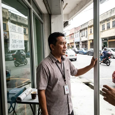 Gana, founder of Exotic Asia Holidays Travel & Tours, at the company's Kuala Lumpur office